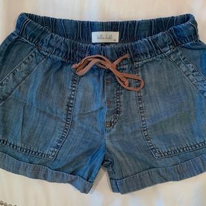 Bella Dahl Chambray Shorts